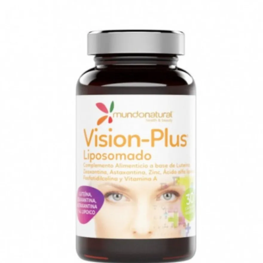 Mundo Natural Vision Plus Liposomado 30 Cápsulas