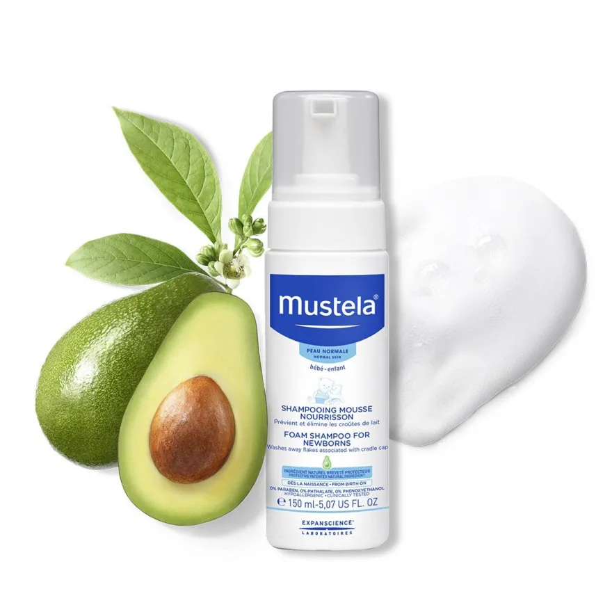 MUSTELA Champú Mousse Recién Nacido 150ml