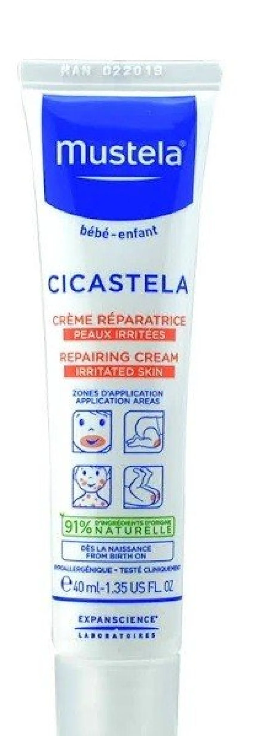 MUSTELA Cicastela Crema Reparadora 40ml
