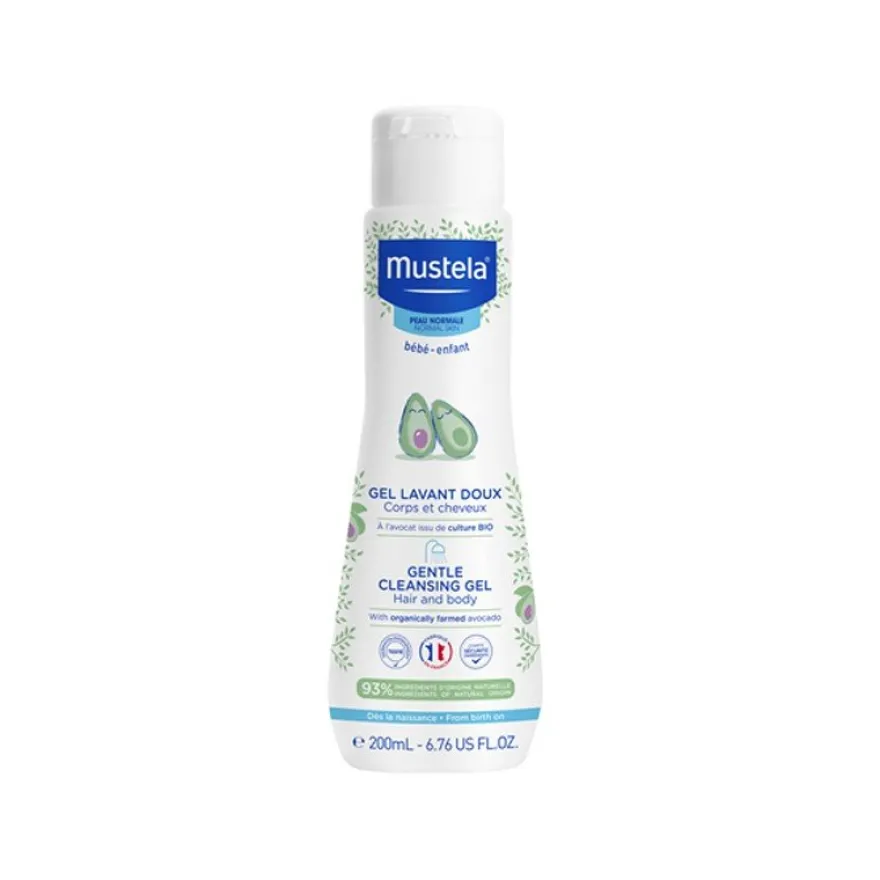MUSTELA Gel de Baño Suave Dermolimpiador 200ml