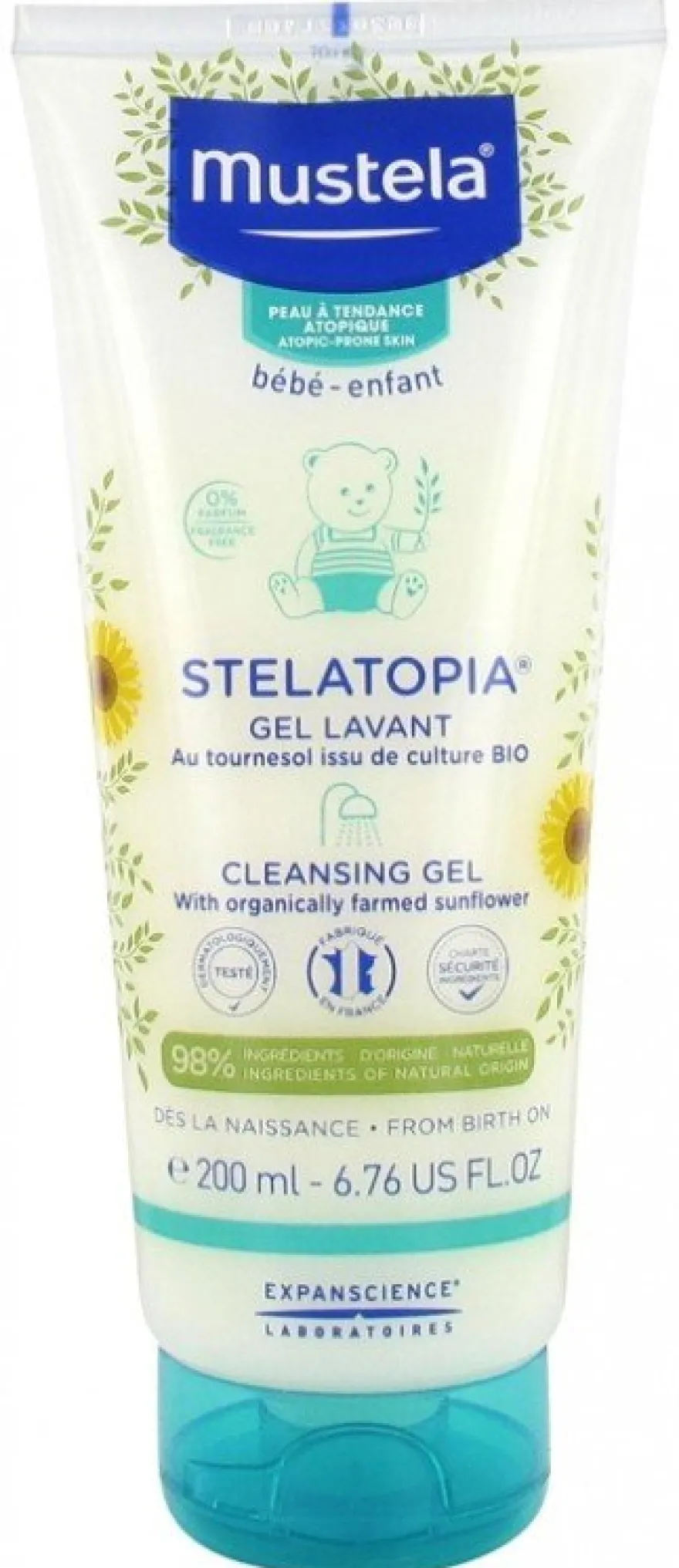MUSTELA STELATOPIA Gel de Baño 200ml