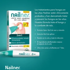 Nailner Lápiz Antihongos Uñas 2 en 1 4 ml