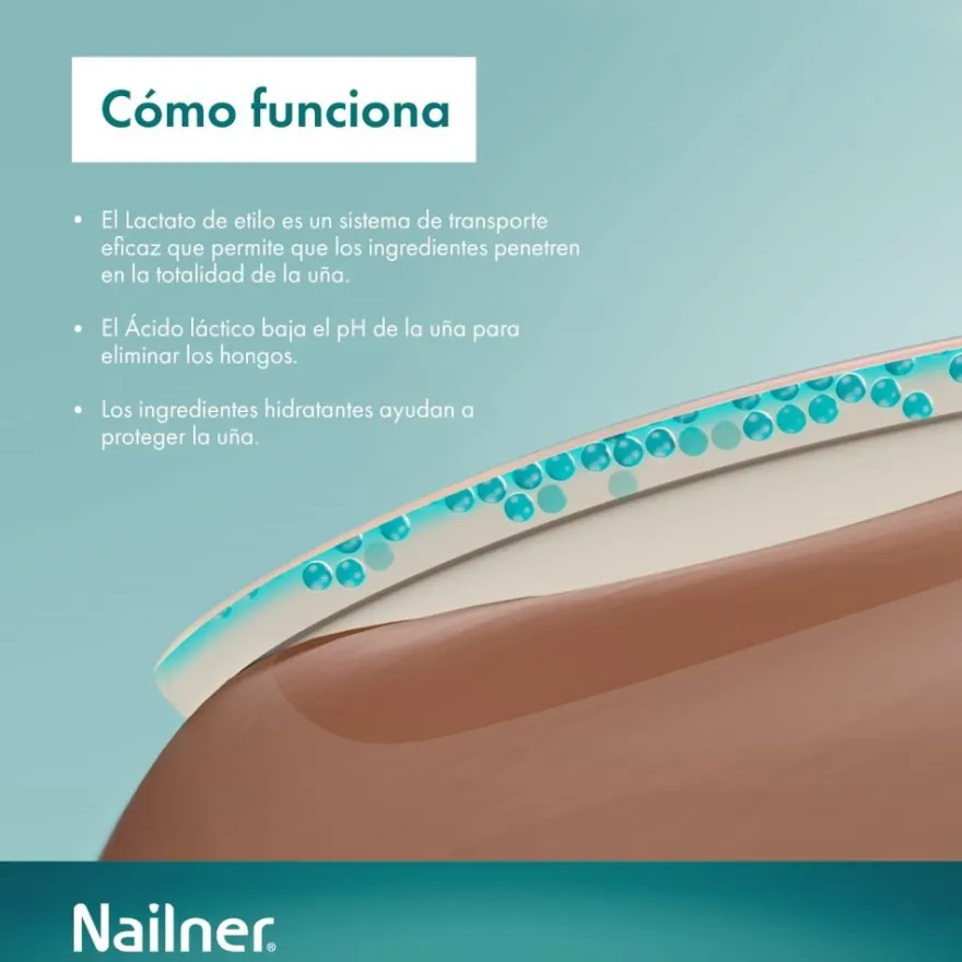 Nailner Lápiz Antihongos Uñas 2 en 1 4 ml