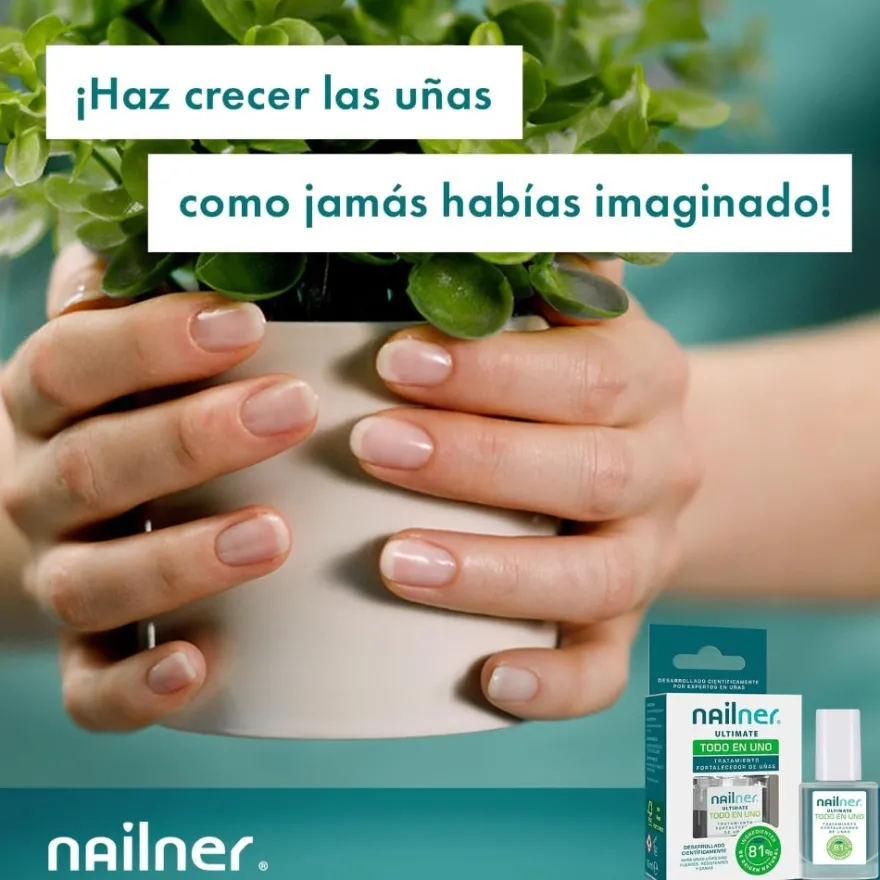 Nailner Ultimate Todo en Uno Fortalecedor de Uñas 10 ml