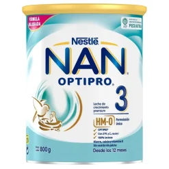 NAN OPTIPRO 3 Leche de Crecimiento para Lactantes Pack Ahorro 4x800g