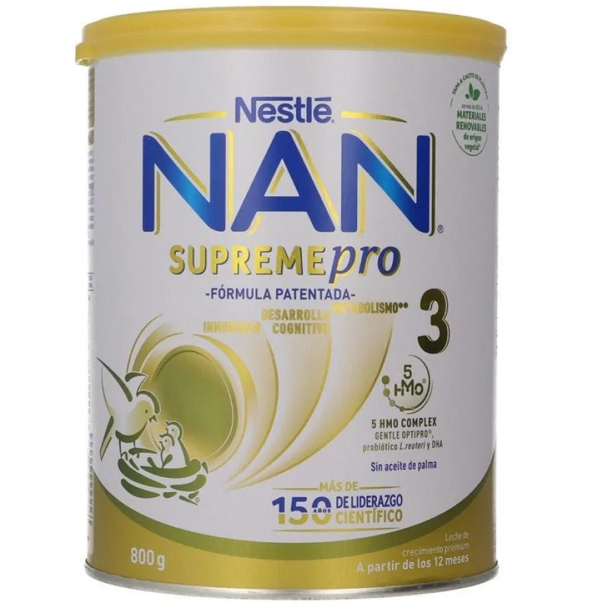NAN Supreme Pro 3 Leche de Crecimiento 800gr