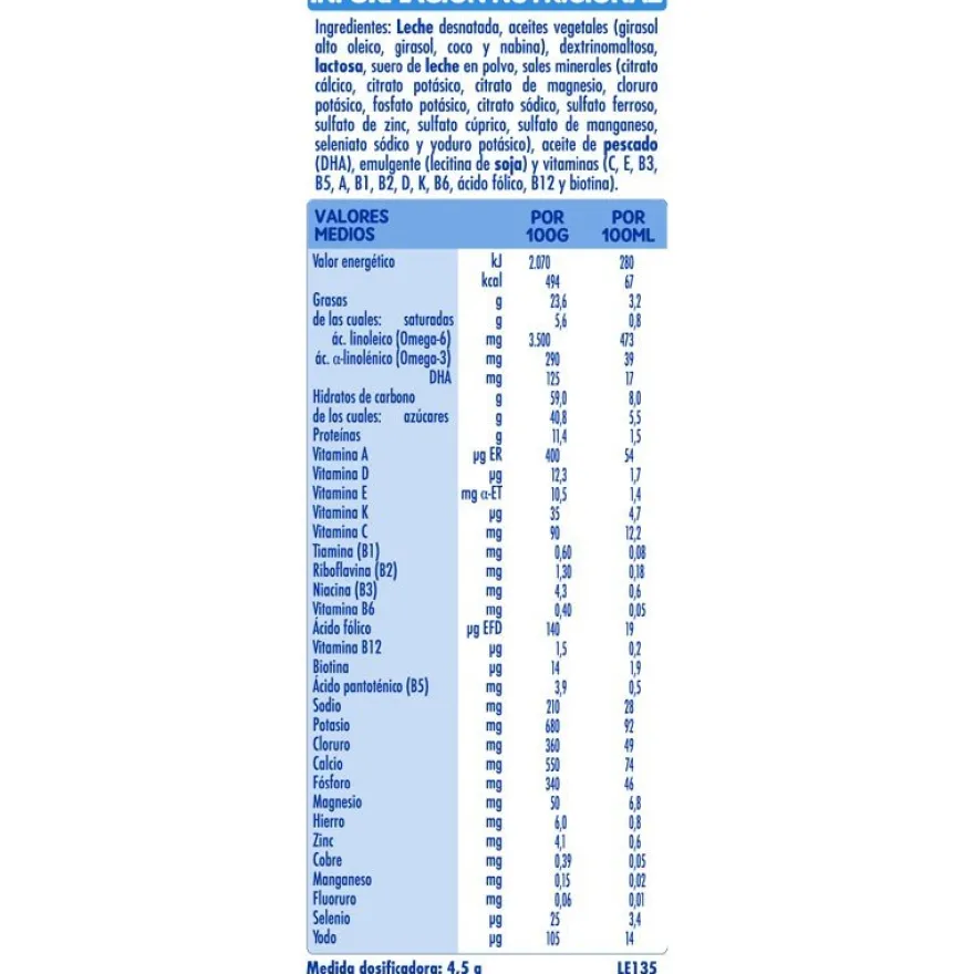 NATIVA 2 Leche de Continuación 800g Nestlé
