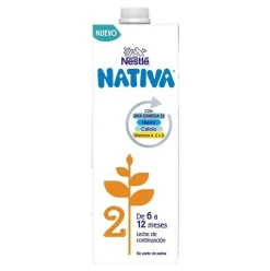 NATIVA 2 Leche Líquida de Continuación 1L Nestlé