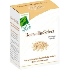 100% Natural BoswelliaSelect 60 Cápsulas