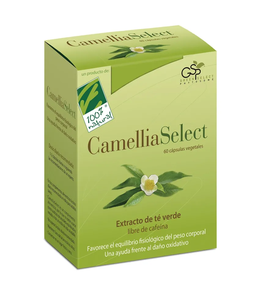 100% Natural Camelliaselect 60 Cápsulas