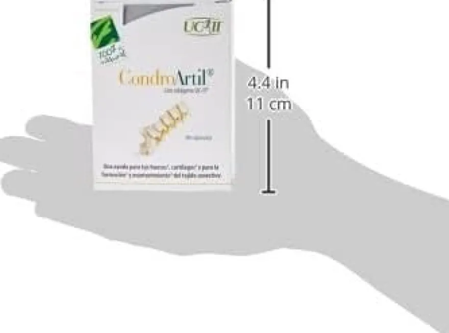 100% Natural Condroartil Con Colágeno Uc-Ii 90 Cápsulas