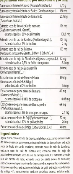 100% Natural Depuratum 200ml
