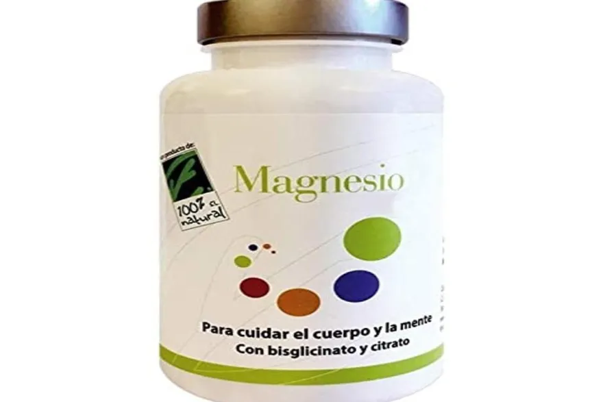 100% Natural Magnesio 180 Cápsulas