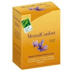 100% Natural Mentalconfort 60 Capsulas