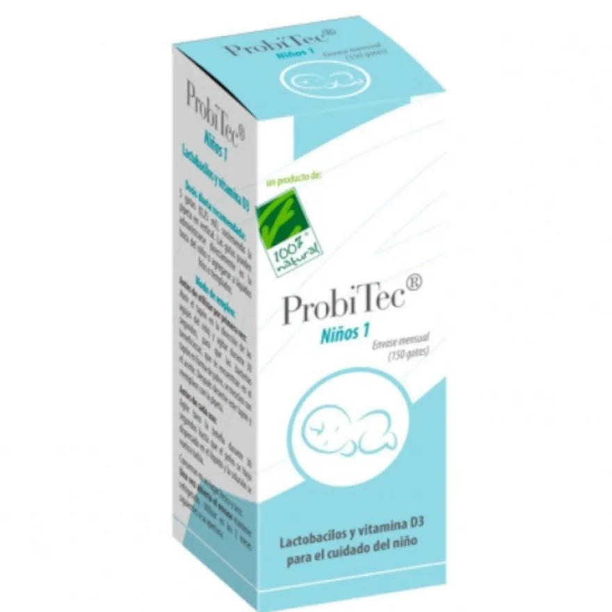 100% Natural Probitec Niños 1 7,5 ml