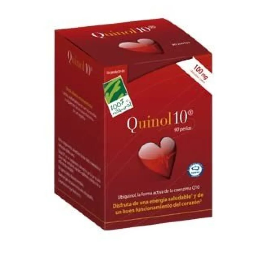 100% Natural Quinol-10 100mg 90 Cápsulas