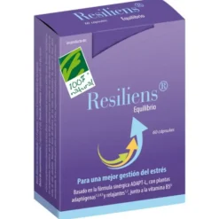 100% Natural Resiliens Equilibrio 60 Cápsulas