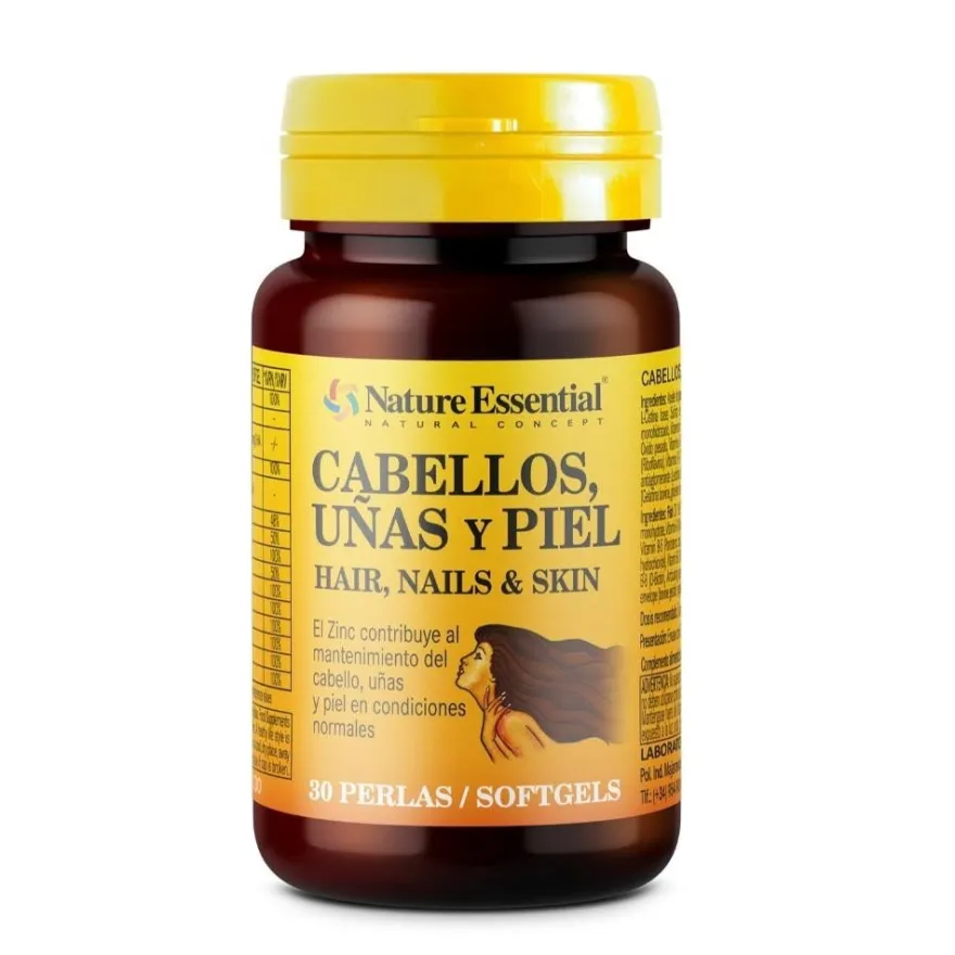 Nature Essential Cabellos, Uñas y Piel 540 mg 30 Perlas