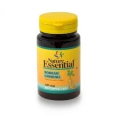 Nature Essential Ginseng Koreano 400 mg 50 Cápsulas