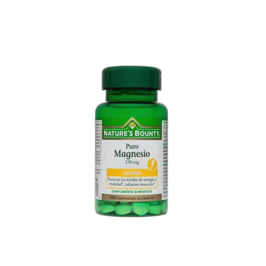 NATURE'S BOUNTY Magnesio 250mg (100 Comprimidos)