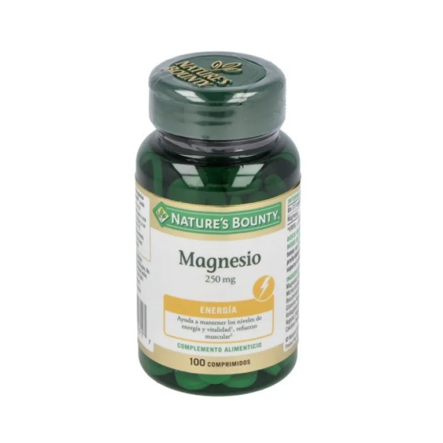 NATURE'S BOUNTY Magnesio 250mg (100 Comprimidos)