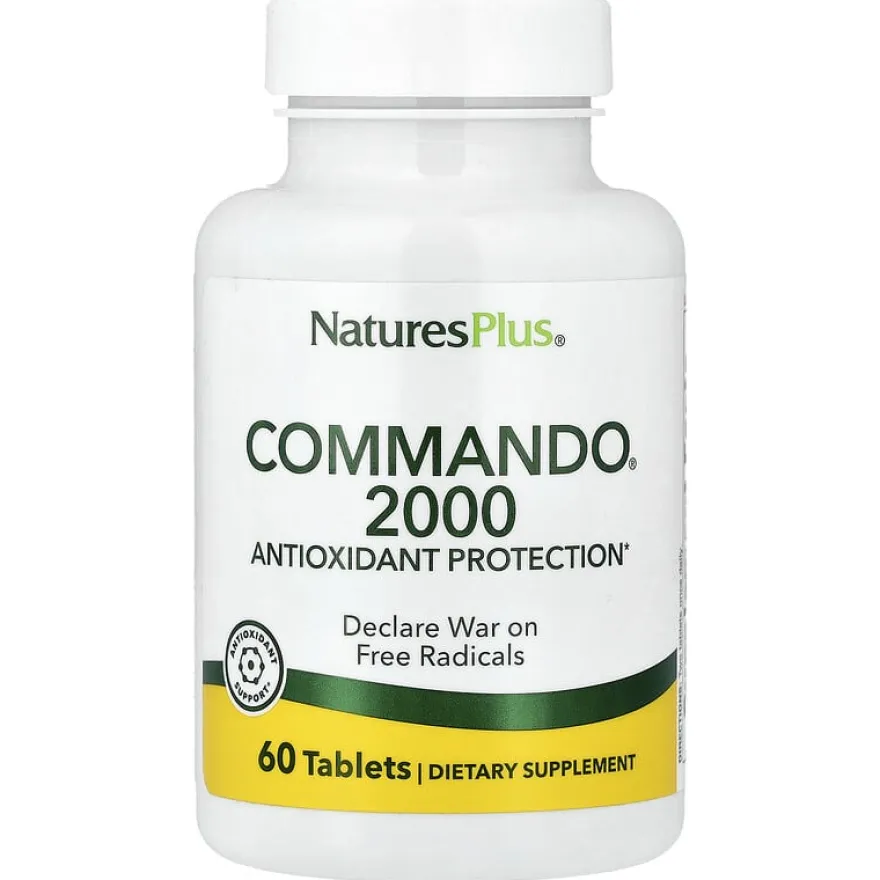 Natures Plus Commando 2000 60 Comprimidos