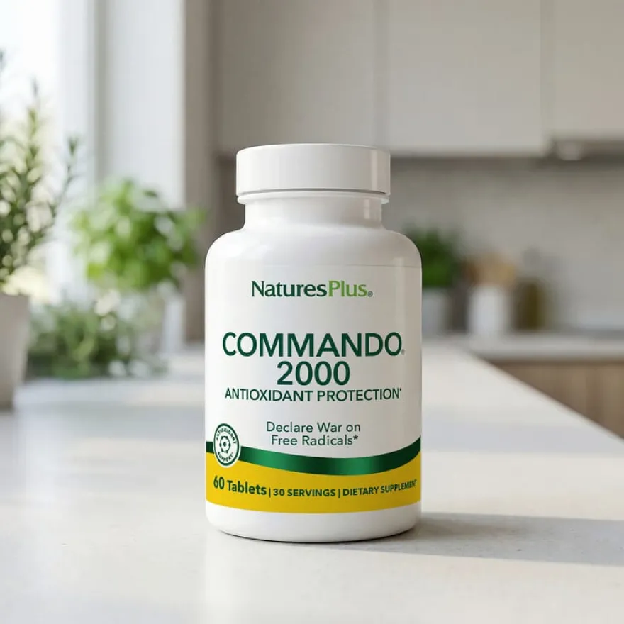 Natures Plus Commando 2000 60 Comprimidos