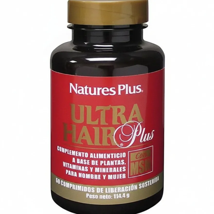 Natures Plus Ultra Hair Plus con MSM 60 Comp
