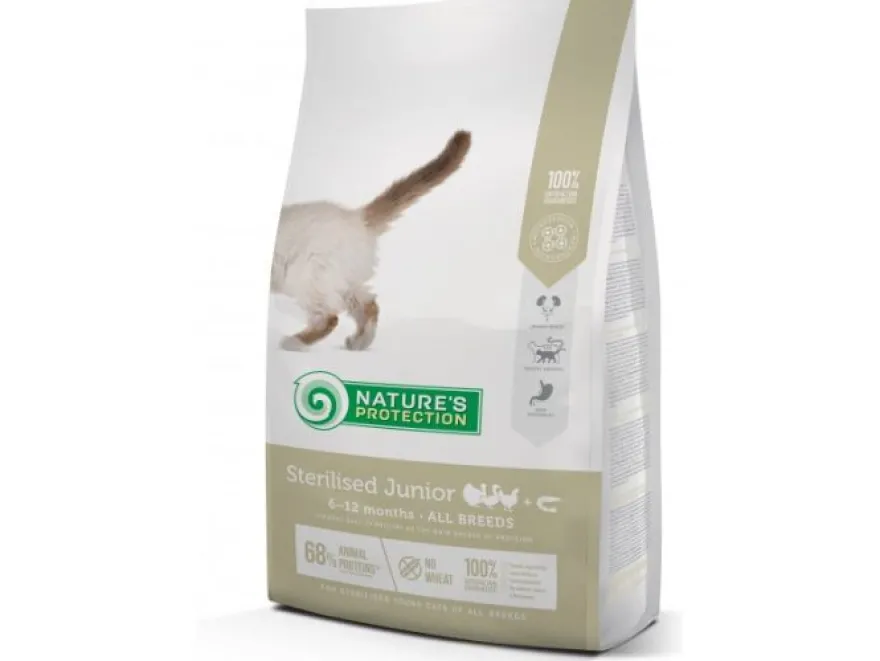 Natures Protection Detox Cat Junior Esterilizado Seco 2Kg