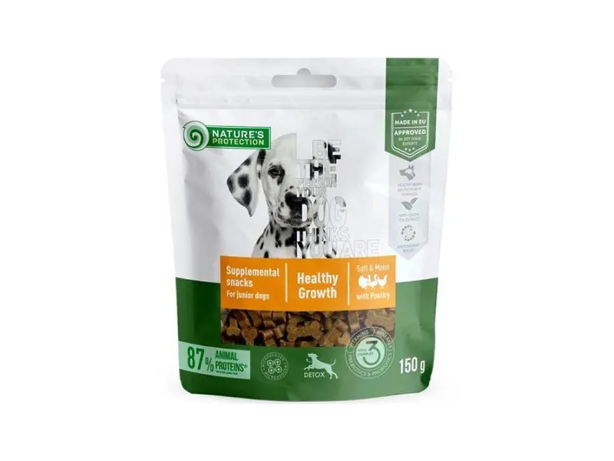 Natures Protection Detox Dog Junior Snack Sticks 150g