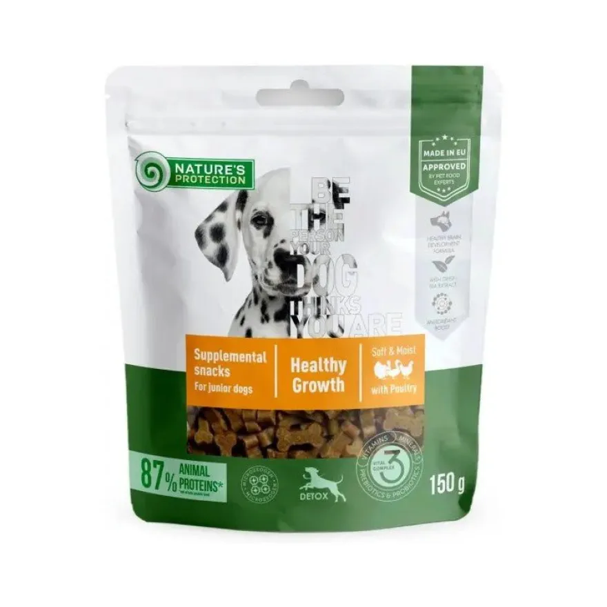 Natures Protection Detox Dog Junior Snack Sticks 150g