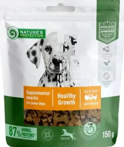 Natures Protection Detox Dog Junior Snack Sticks 150g