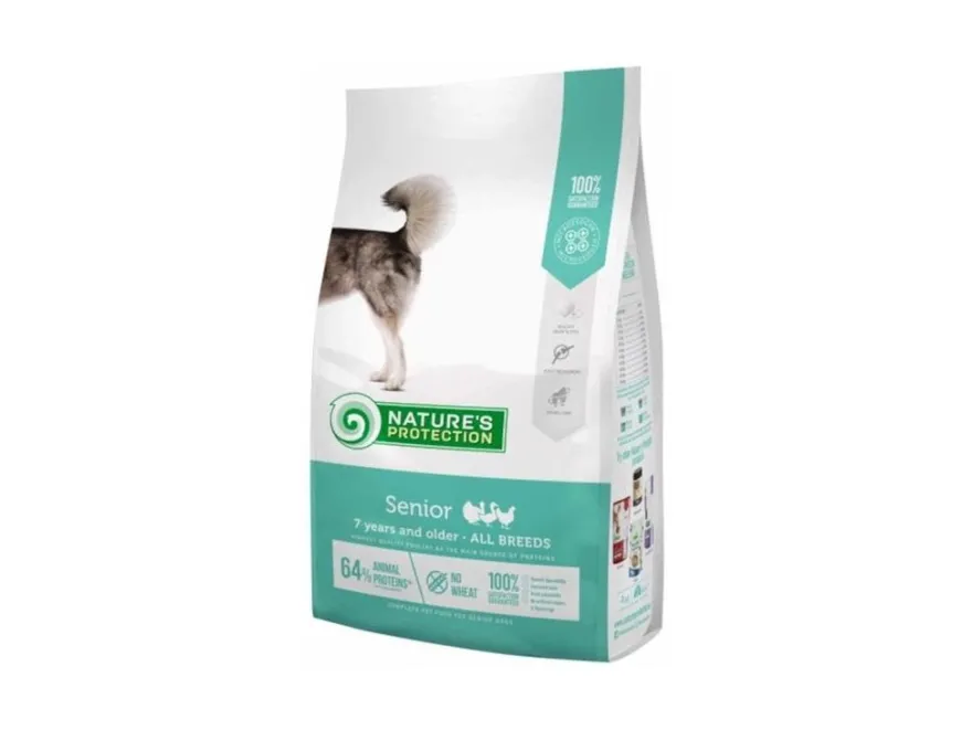 Natures Protection Dog Senior Aves De Corral 4kg