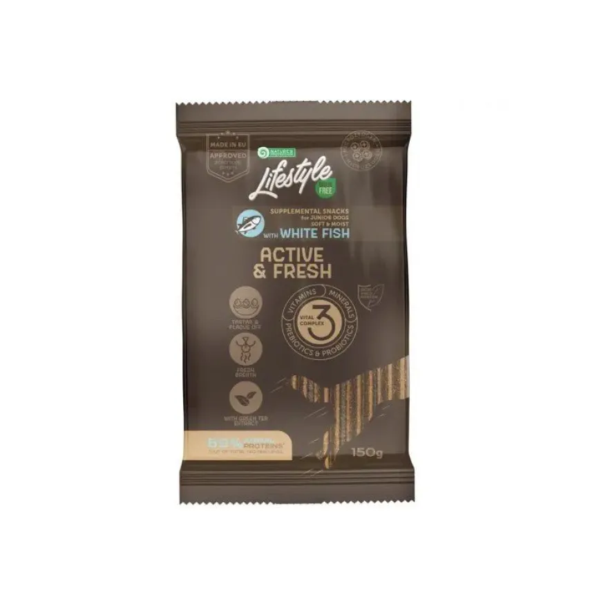Natures Protection Dog Snack Lifestyle GF Active & Fresh 150g