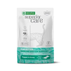 Natures Protection Sc Topper Kitten Inmune Alimento Húmedo 70g x 24 unidades