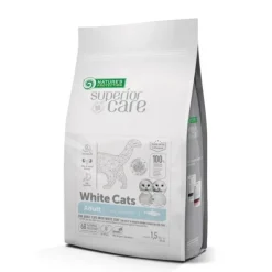 Natures Protection SC White Cat Adult All Breed GF Arenque 1,5kg