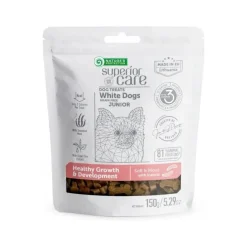 Natures Protection Sc White Dog Junior Snack Húmedo 150g