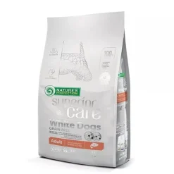 Natures Protection SC White Dog Adult Pequeña Salmón 10Kg