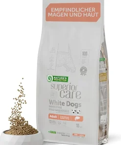 Natures Protection SC White Dog Adult Pequeña Salmón 10Kg