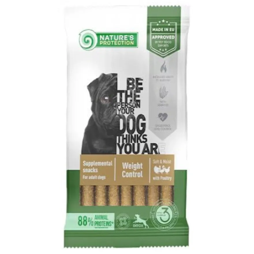 Natures Protection Snack Weight Control Aves de Corral 120g