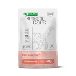 Natures Protection Topper Gato Adulto Atún y Salmón Comida Húmeda 24 pzs