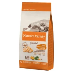 Nature's Variety Cat No Grain Pollo Sac 7kg