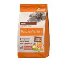 Nature's Variety Dog No Grain Adult Mini Salmón 7Kg