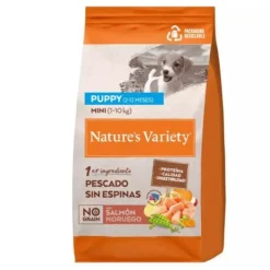 Nature's Variety No Grain Mini Puppy Salmón Pienso 1,5Kg