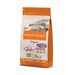 Nature's Variety No Grain Steril Pavo Pienso Gato Adulto 7Kg