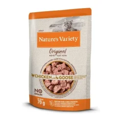 Nature's Variety Original Pouch Pollo y Ganso 12x70gr