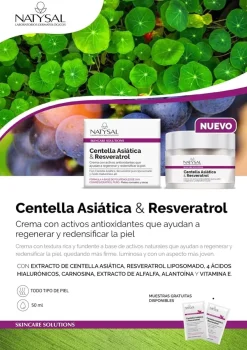 Natysal Crema Centella Resveratrol 50 ml