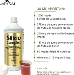 Natysal Silicio Complex Con Glucosamina 1 Litro