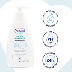 NENUCO Sensitive Loción Hidratante Bebé 400 ml