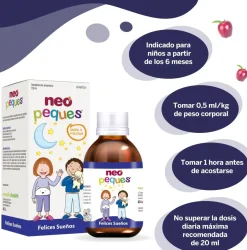 Neo Peques Felices Sueños Melocotón150 ml